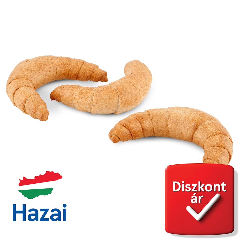 Teljeskiőrlésű nosztalgia kifli 75 g  1. kép
