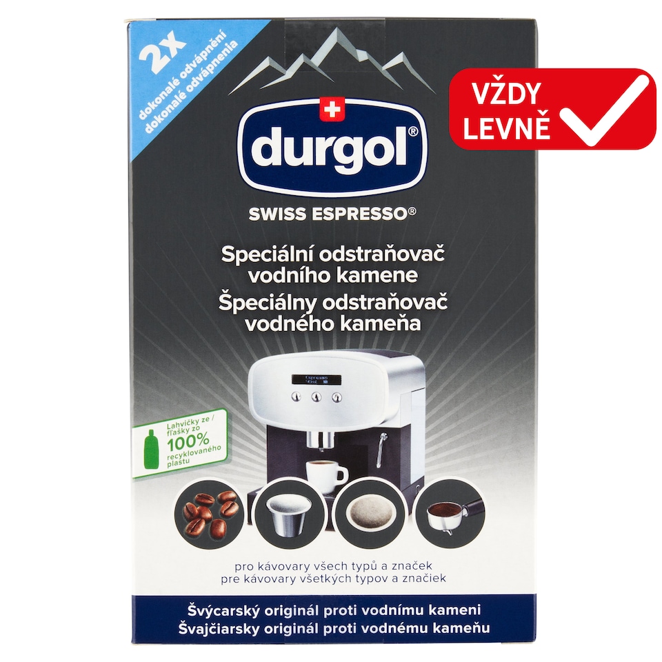 image 1 of Durgol Swiss Espresso Special Descaler 2 x 125ml