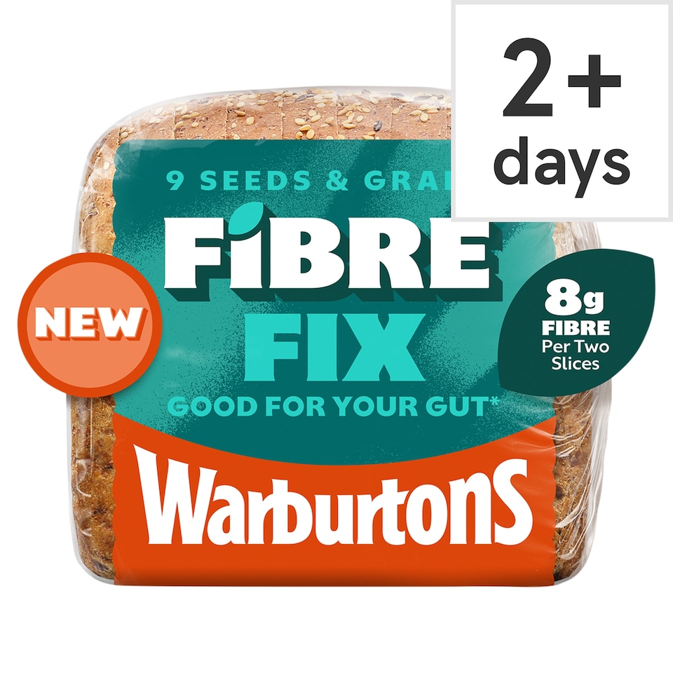Warburtons 9 Seeds and Grains Fibre Fix 500g