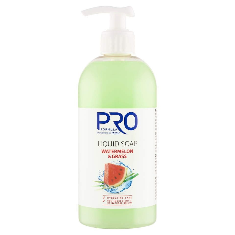 Pro Formula Tekuté mydlo s vôňou dyne červenej a trávy 500 ml