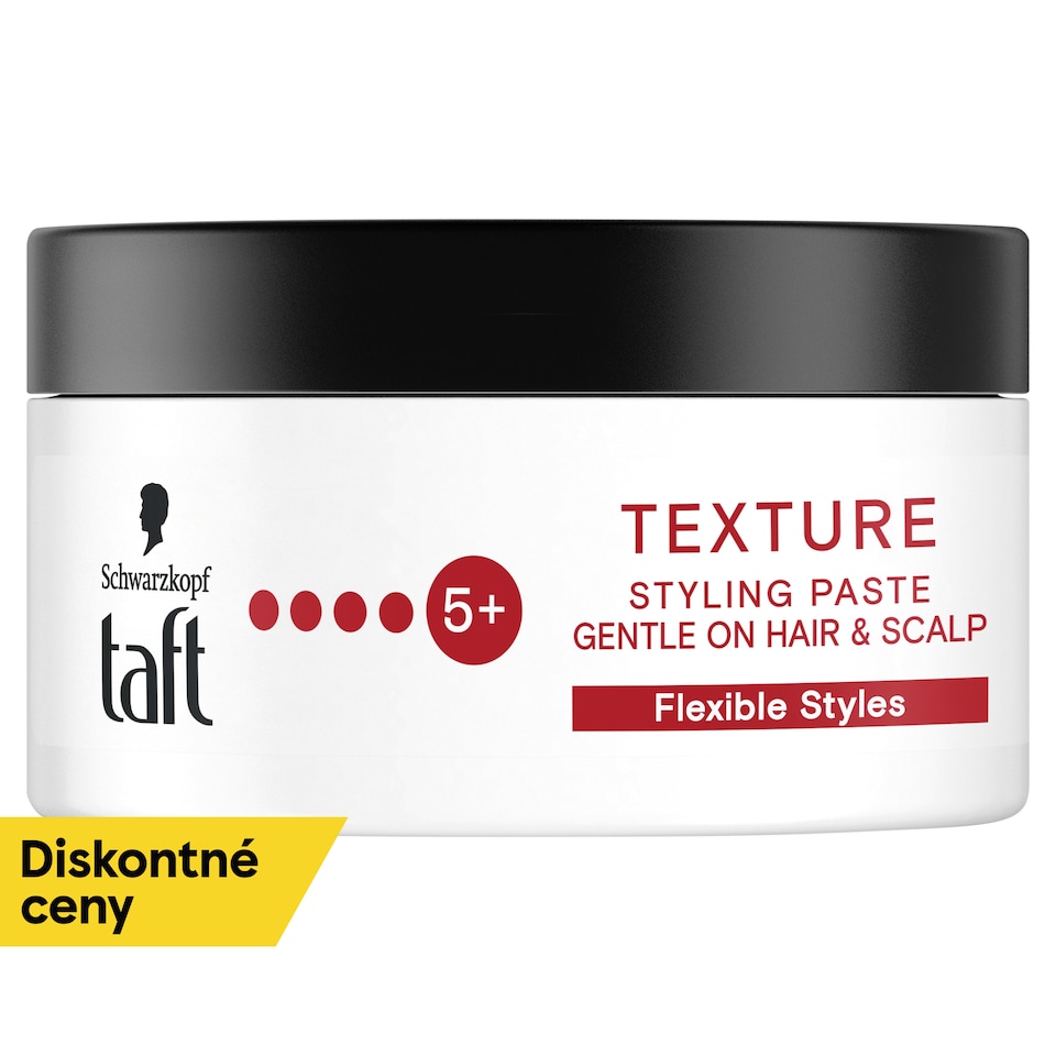 Schwarzkopf Taft Texture stylingová pasta na vlasy pre flexibilné účesy 100 ml