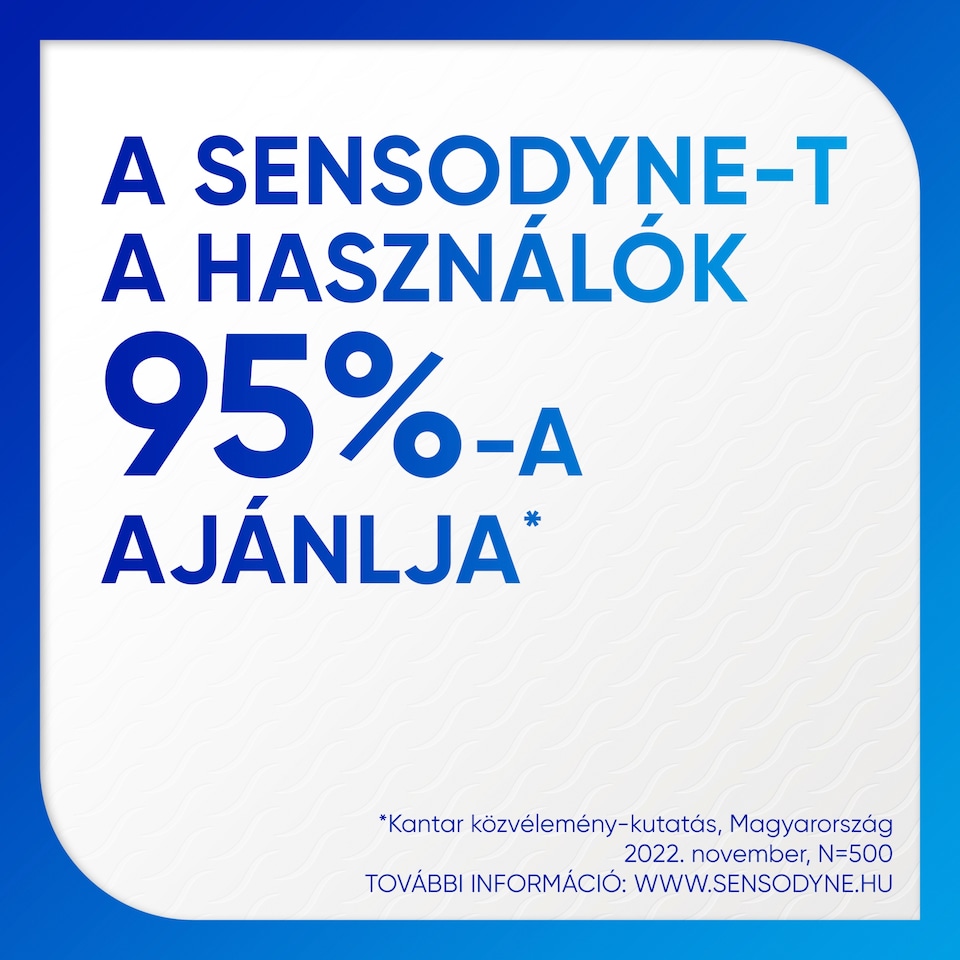 Sensodyne Extra Whitening fluoridos fogkrém 75 ml  1. kép