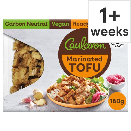 Cauldron Foods Marinate Tofu 160G Tesco Groceries