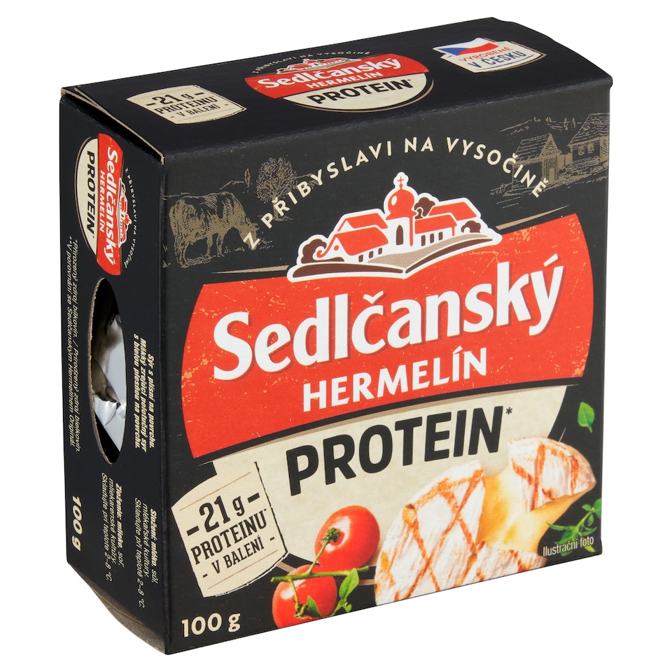 obrázok 1 z Sedlčanský Hermelín PROTEIN 100 g