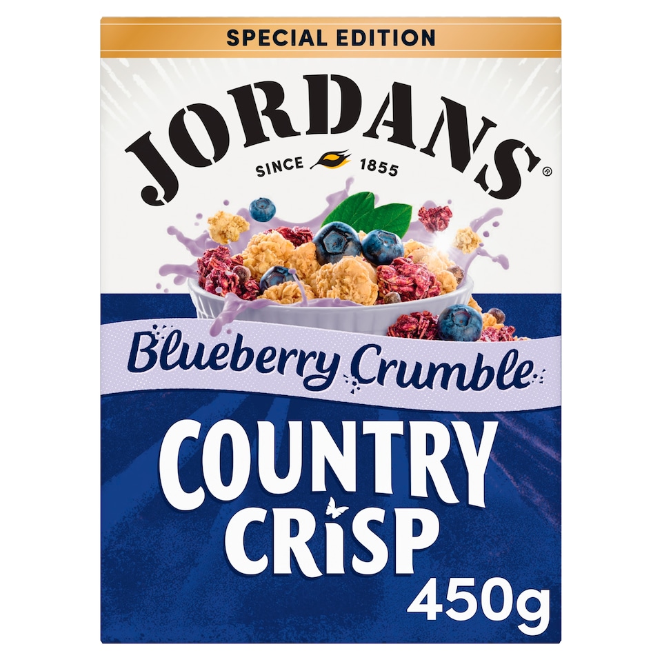 image 1 of Jordans Country Crisp Blueberry Crumble Cereal 450g
