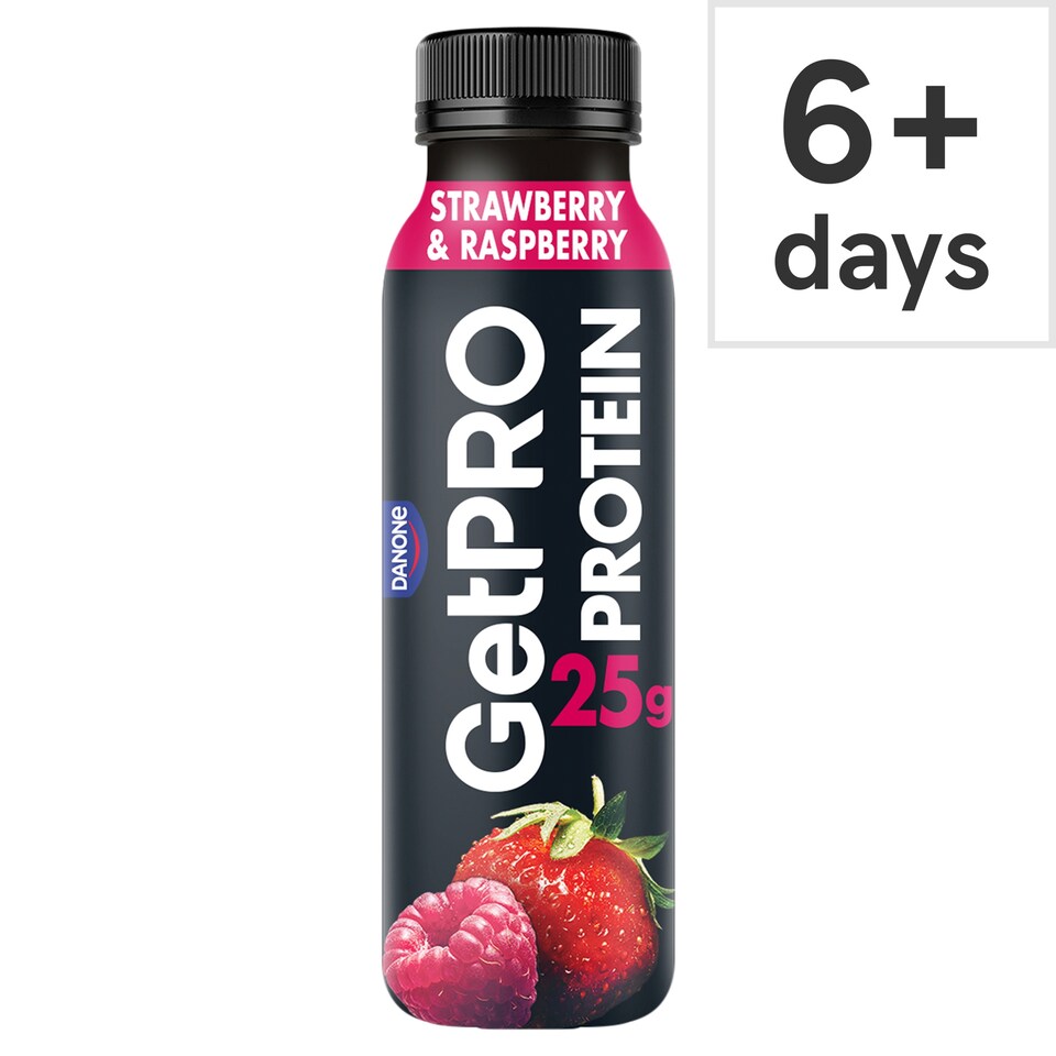 image 1 of GetPro 25g Strawberry High Protein Yoghurt Drink 300g