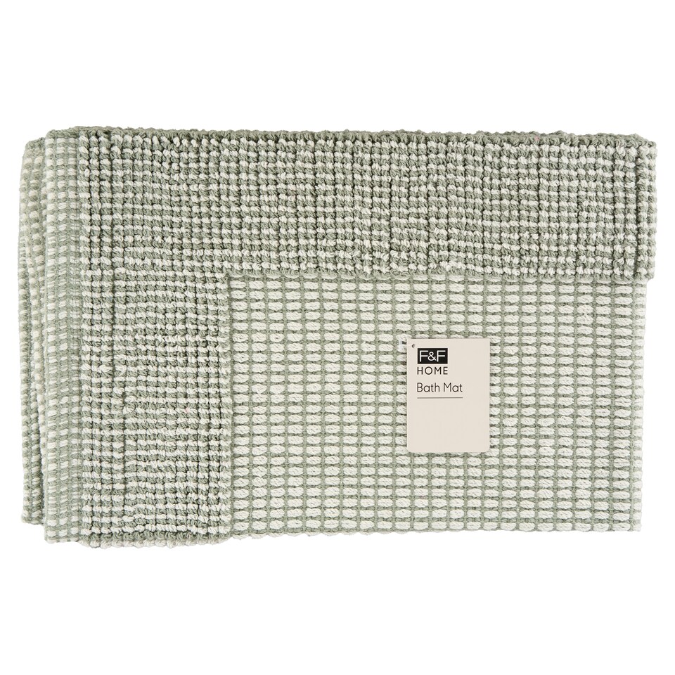 Obrázek 1 pro produkt F&F Home Green Border koupelnová předložka 50 x 80 cm