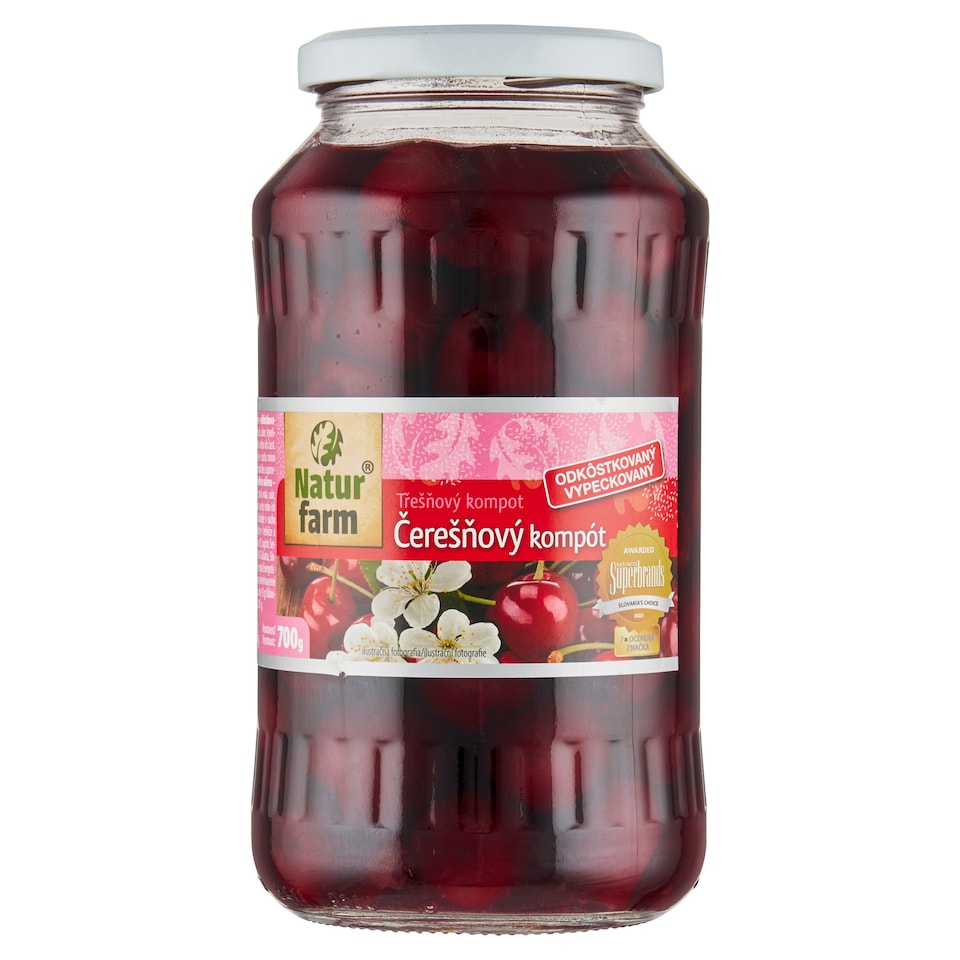 image 1 of Natur Farm Cherry Compote Seedless 700g