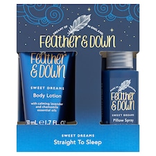 Feather&Down Sweet Dreams Straight To Sleep Set