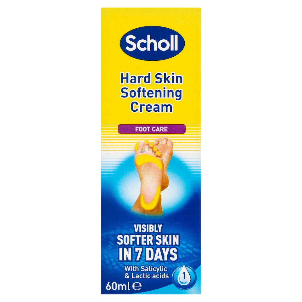 image 1 of Scholl Hard Skin Softening Cream Foot Care 60Ml