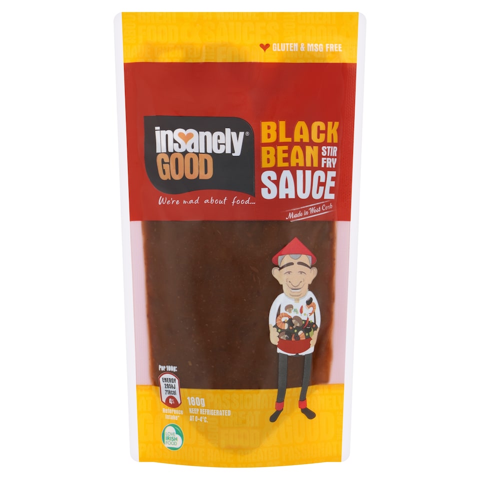 Insanely Good Black Bean Stir Fry Sauce 180G