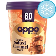 Oppo Double Salted Caramel Swirl Ice Cream 475Ml