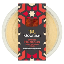 Moorish 170g Hot Honey Drizzle Smoked Humous