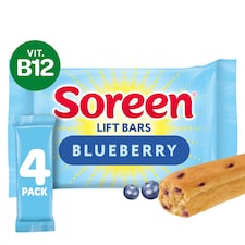 Soreen Lift Bars - Blueberry 4 Pack 168g