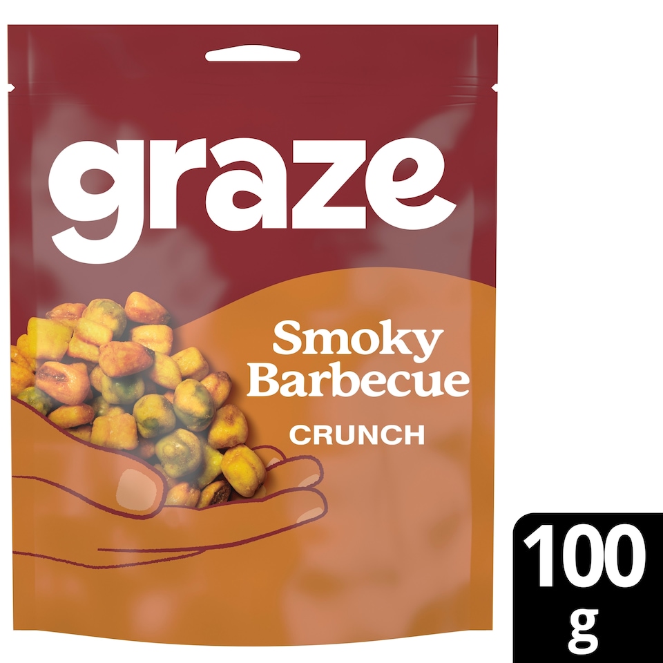 image 1 of Graze Smoky Barbecue Crunch 100g