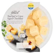 Tesco Finest Barbers Cave Aged Cheddar 110g