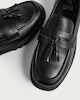image 3 of F&F Tassel Trim Chunky Loafers in Black