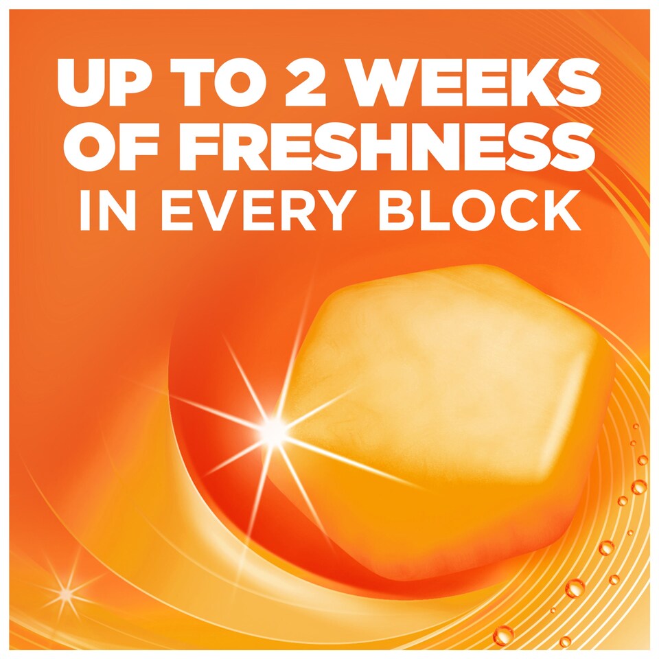 image 1 of Harpic Hygienic & Fresh Sticker Citrus 4x12g