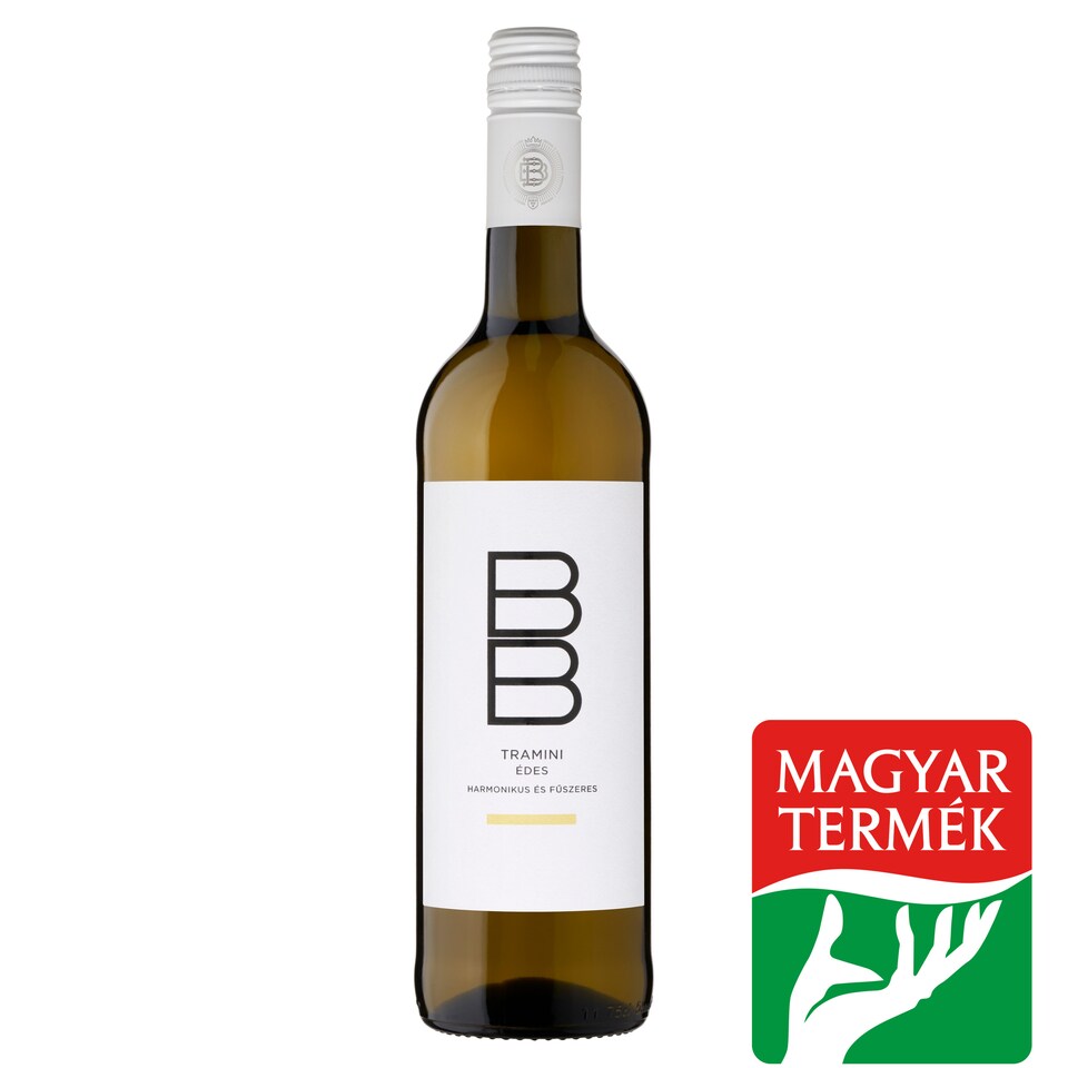 BB Tramini édes fehérbor 11% 0,75 l