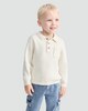 image 2 of F&F x Samantha Faiers Knitted Polo Jumper in Cream