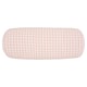 image 1 of F&F Home Pink Gingham Bolster Cushion
