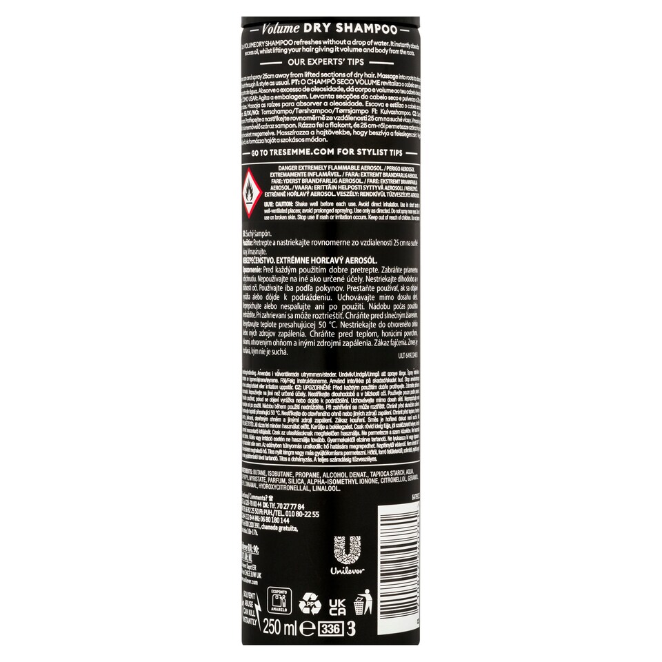 obrázok 1 z TRESemmé Volume suchý šampón 250 ml