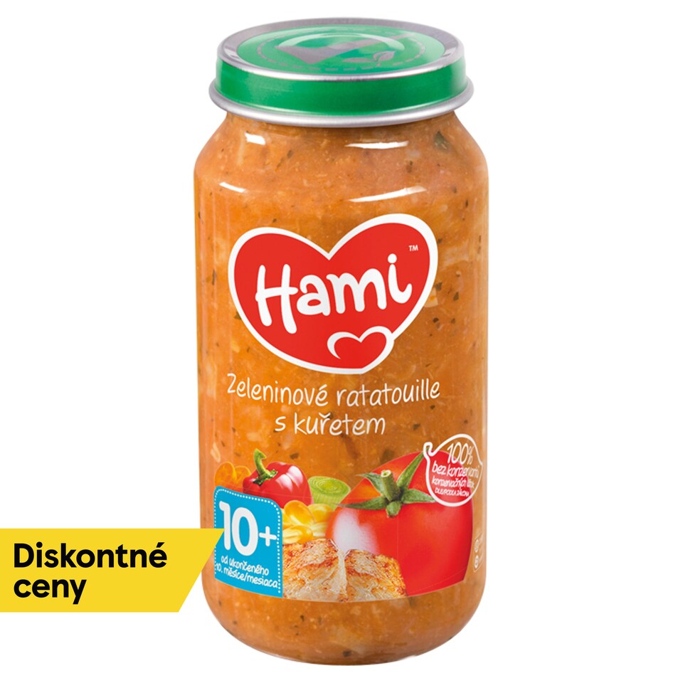 Hami Zeleninové ratatouille s kuraťom 250 g
