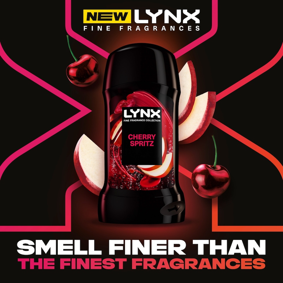 image 1 of Lynx Fine Fragrance Cherry Spritz Deodorant Stick 50ml