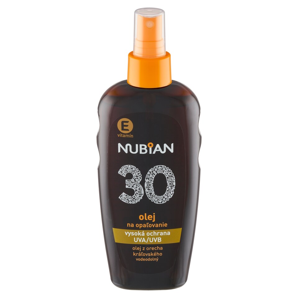 image 1 of Nubian Vodeodolný olej na opaľovanie SPF 30 200 ml