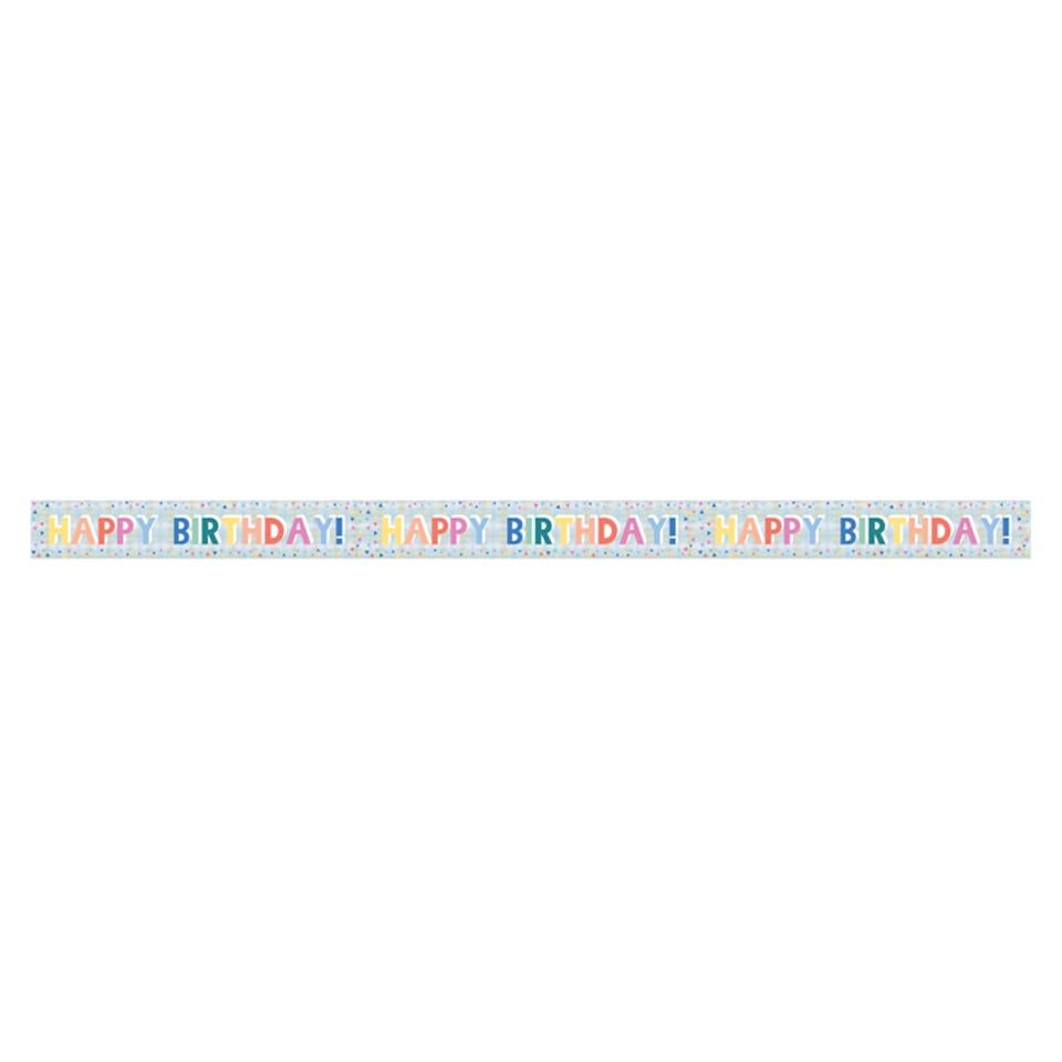 Tesco Happy Birthday Banner