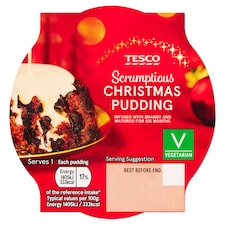 Tesco Classic Christmas Pudding 100G