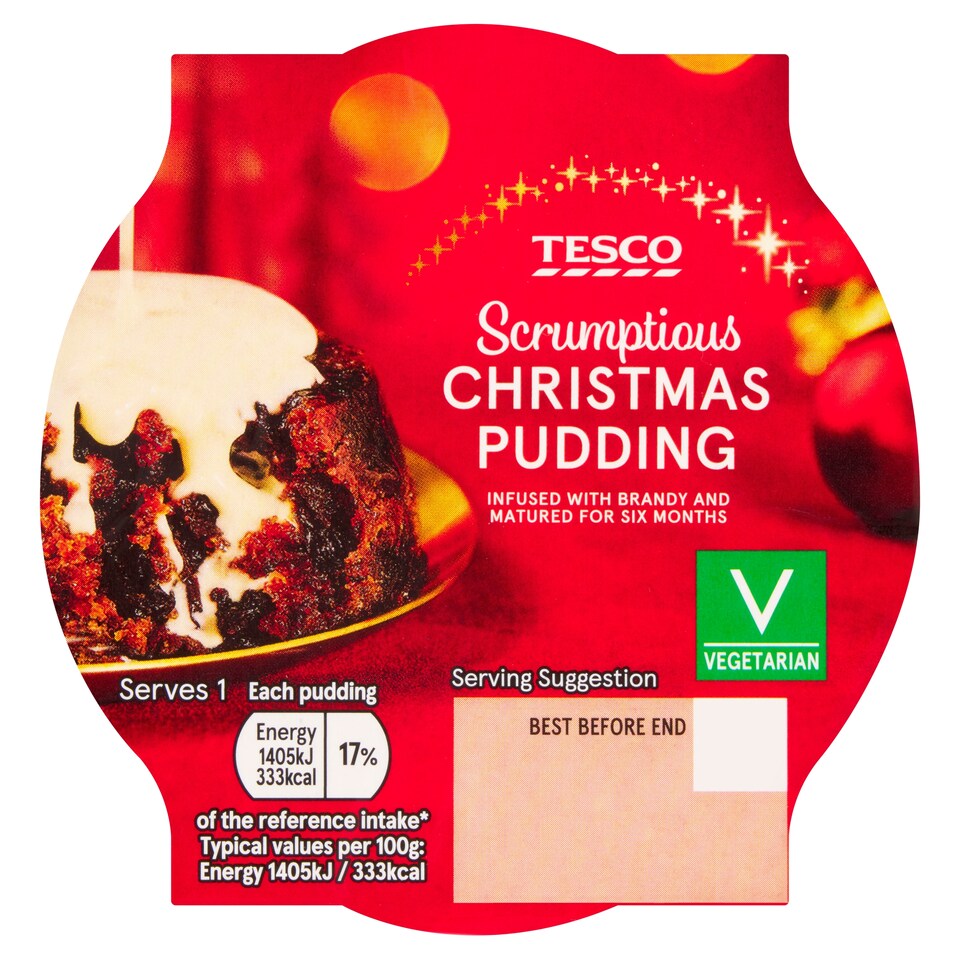 Tesco Classic Christmas Pudding 100G