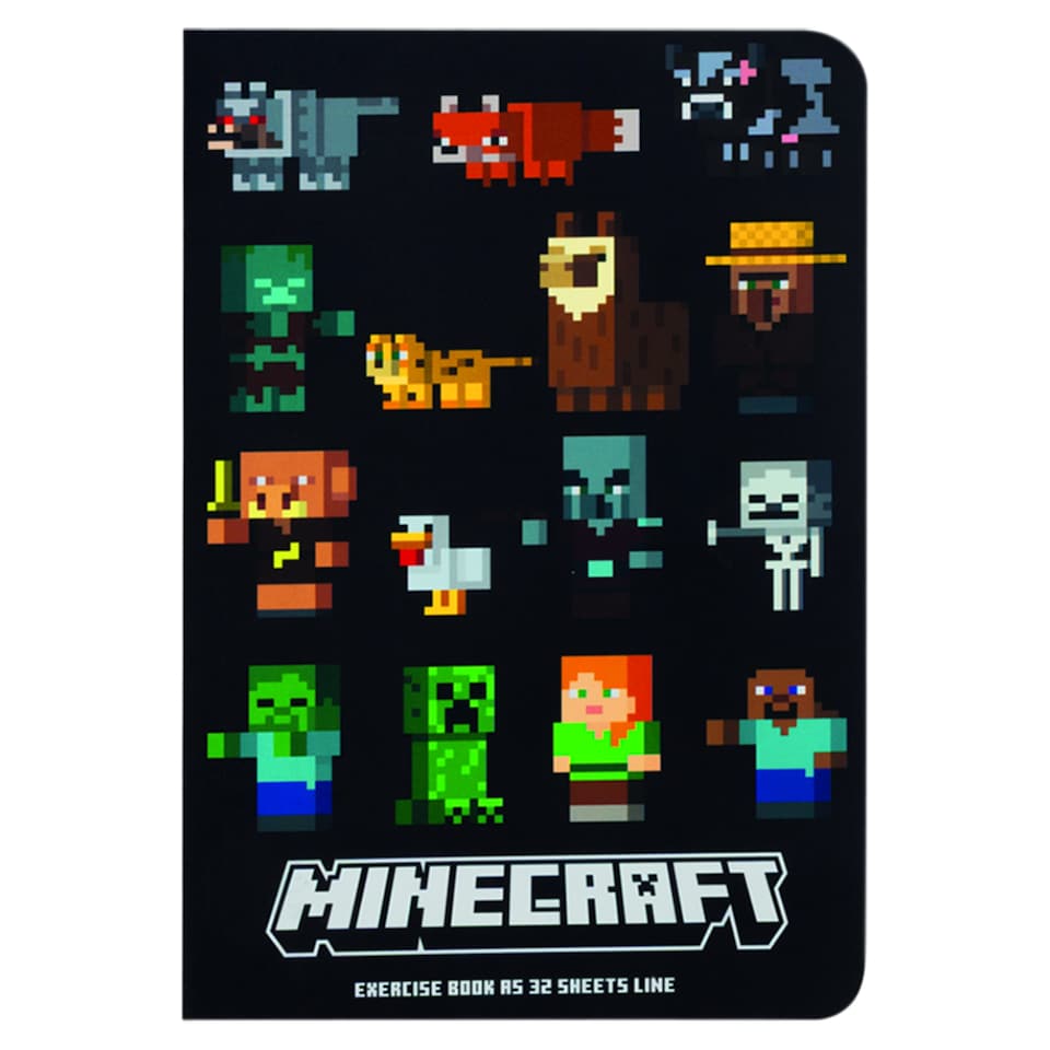 obrázok 1 z Minecraft Linajkový zošit A5 32 listov