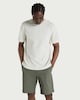 image 3 of F&F Cotton Rich FREEFIT® Lightweight Tailored Shorts in Khaki
