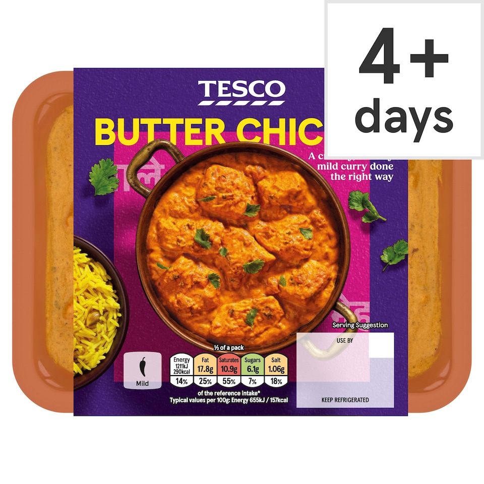 Tesco Butter Chicken 400G