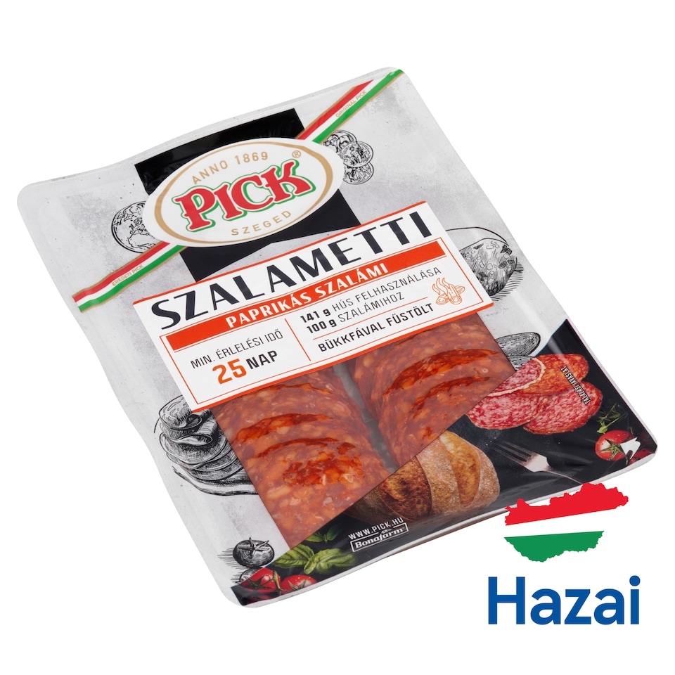 PICK Szalametti Sliced Salami with Paprika 70 g