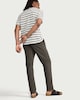 image 3 of F&F Cotton Rich Slim Leg FREEFIT® Chino Trousers in Khaki