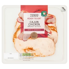 Tesco Cajun Chicken Breast Slices 150g