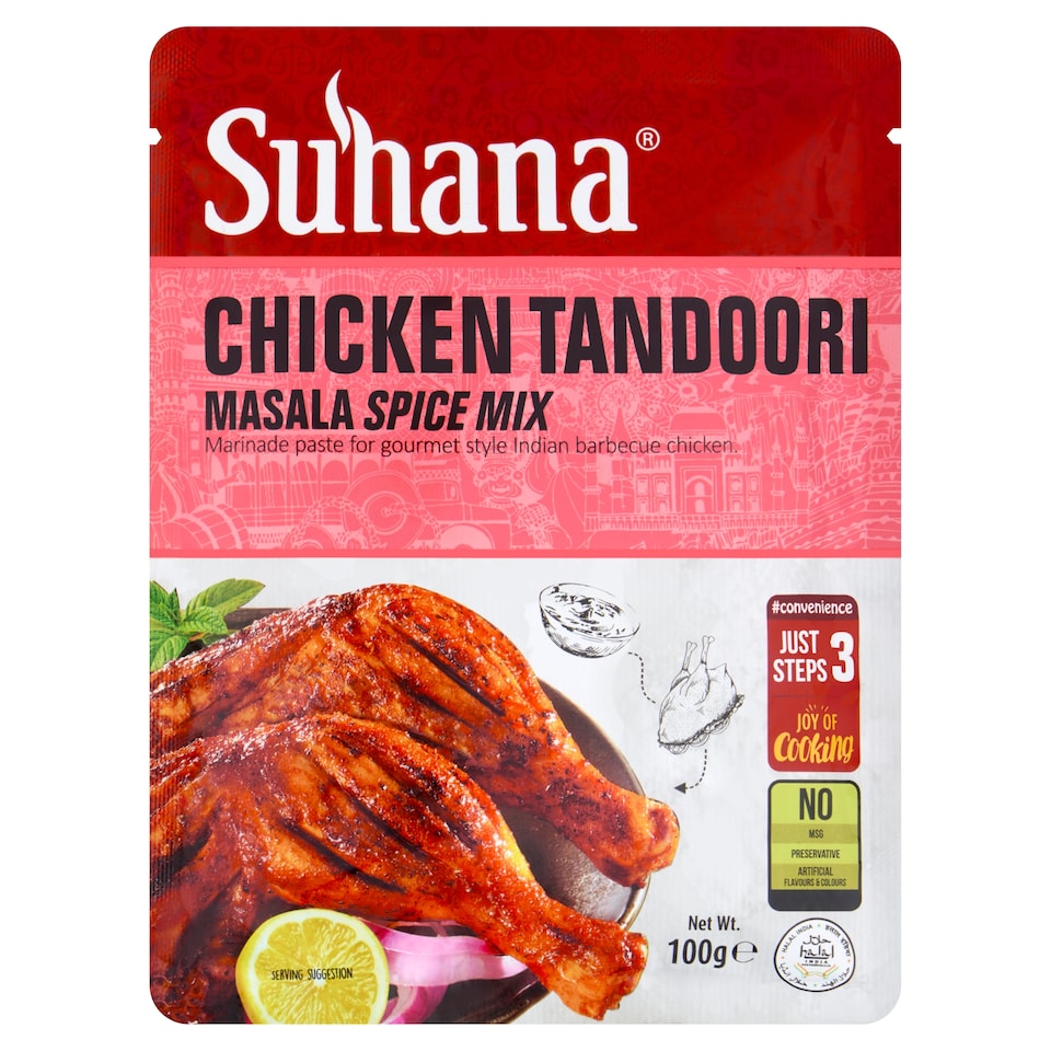 SUHANA CHICKEN TANDOORI MIX 100G