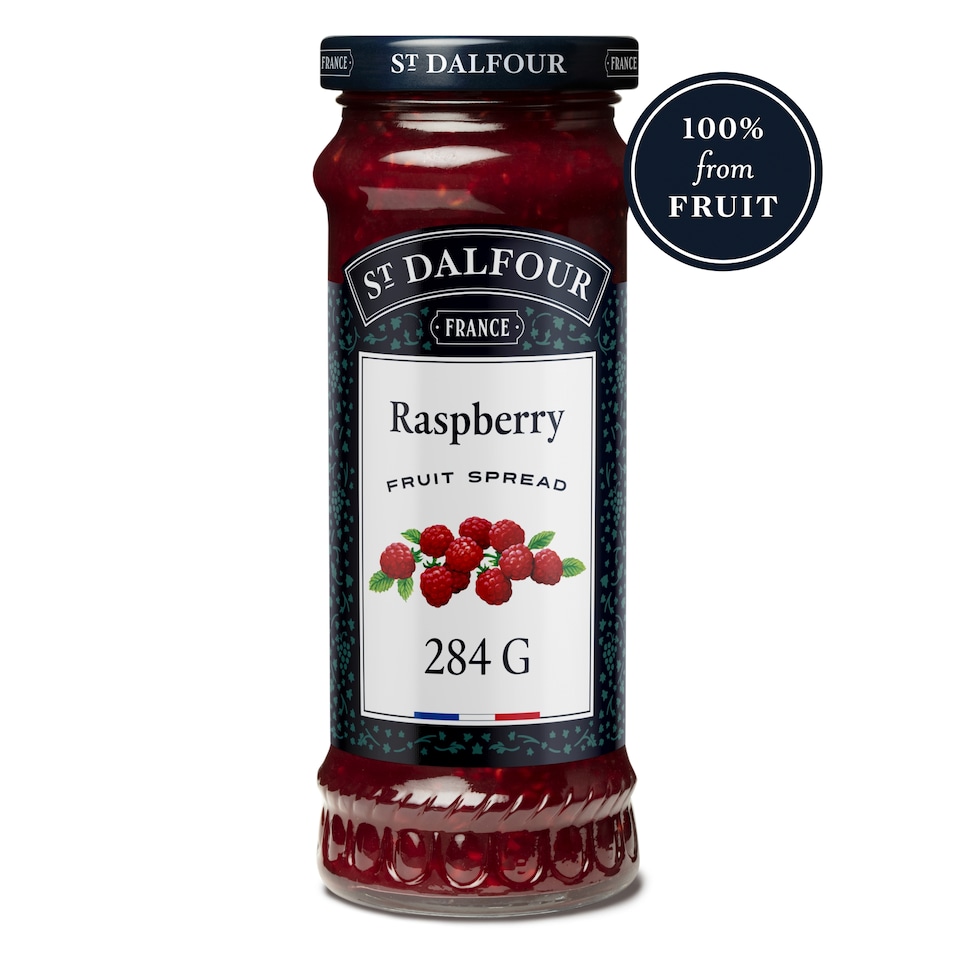 St Dalfour Raspberry Fruit Spread 284G