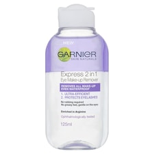 Garnier Skin Active Express 2-in-1 Eye Make Up Remover 125ml