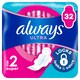 image 1 of Always Ultra Day Sanitary Towels Long (Size 2) Wings 32 Pads