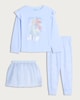 image 4 of Disney Frozen 3-Piece Believe in Your Magic Pyjama Set in Multi
