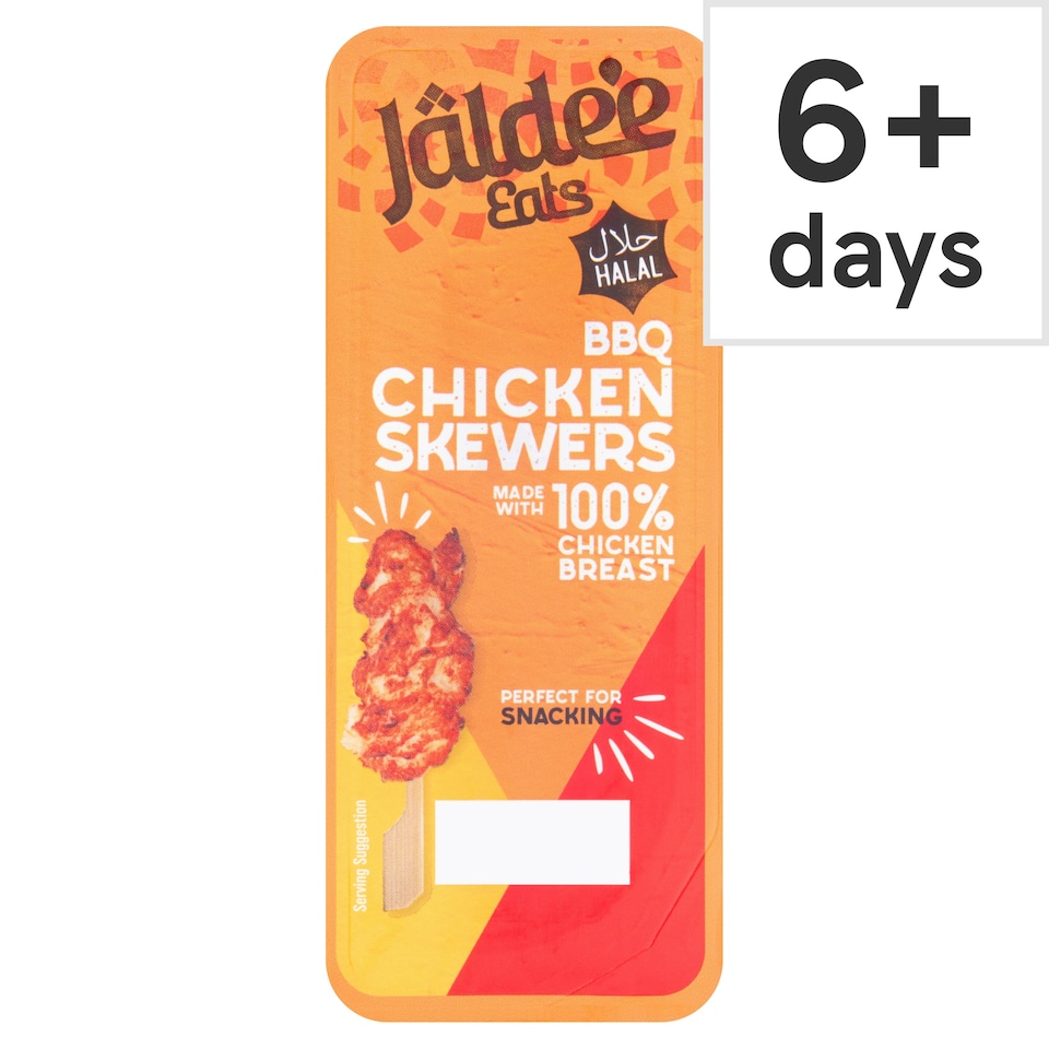 Jaldee Eats BBQ Chicken Skewers 35g