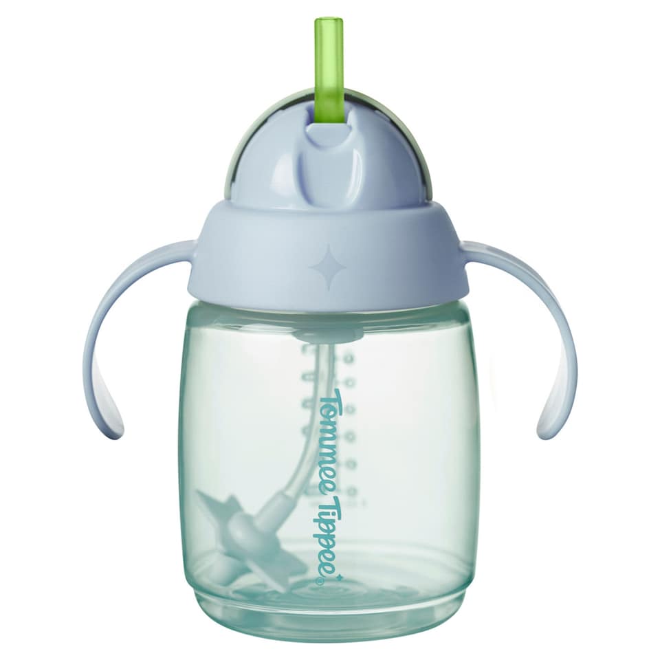 image 1 of Tommee Tippee Training Straw Cup 300Ml 6M+ Assorted