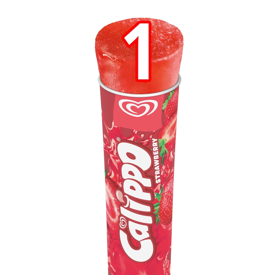 image 1 of Algida Calippo Strawberry 105 Ml