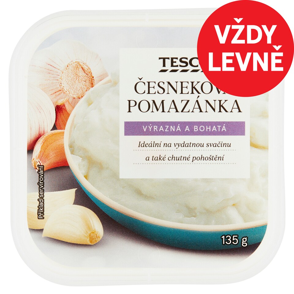 Tesco Garlic Spread 135g