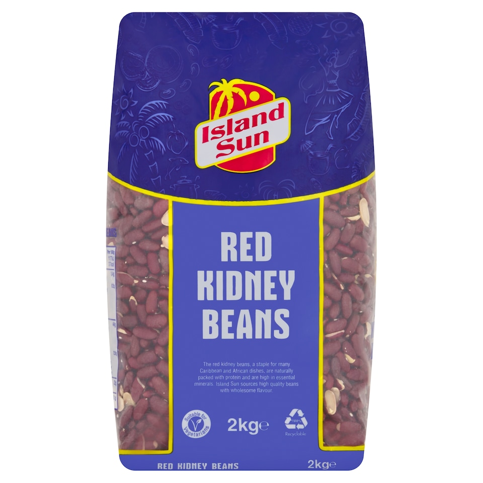 Island Sun Red Kidney Beans 2Kg