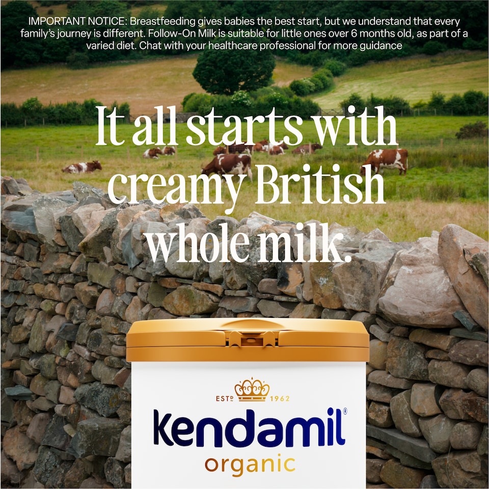 image 1 of Kendamil Organic Follow On Milk 2 From 6 To 12 Months 800g