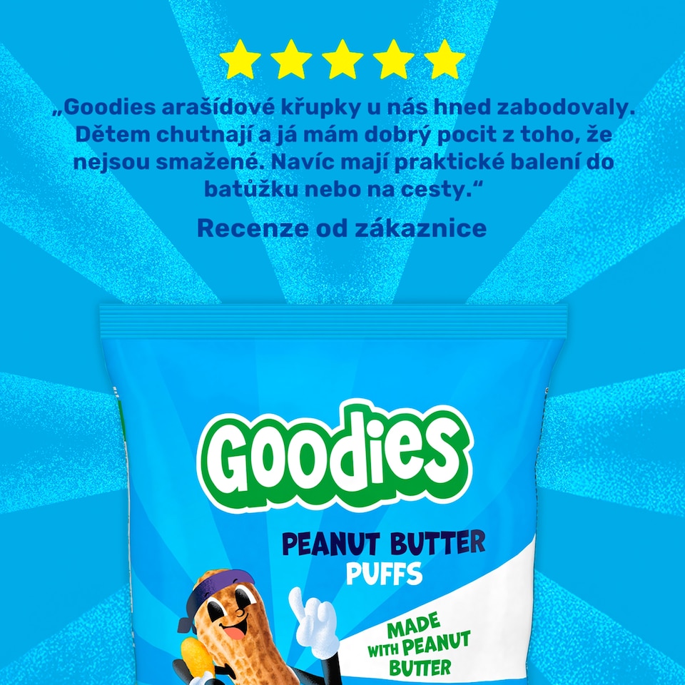 Obrázek 1 pro produkt Goodies křupky arašídové 30g